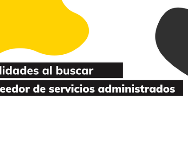 proveedor de servicios administrados