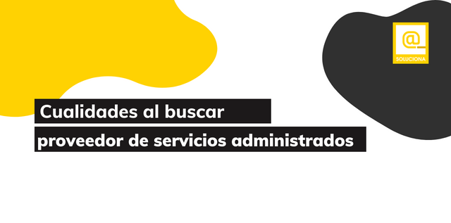proveedor de servicios administrados